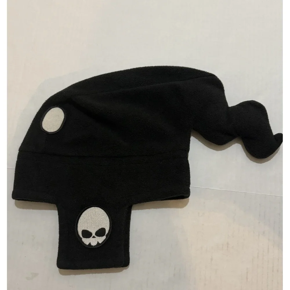 RARE Gaia Online OMG Gaming Cosplay Hat Beanie 2005 Black White